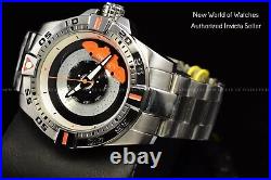 Invicta Men's S1 Rally 51 mm Silver, Black Dial Stainless Steel Automatic Watch