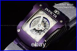 Invicta Men's S1 Rally Purple White Dial Automatic 48mm Stainless Steel Watch