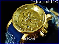 Invicta Men's S1 Rally Yakuza Dragon Chronograph 18K Gold IP Gold DL Strap Watch