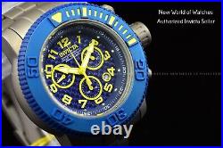 Invicta Men's Sea Hunter Navy Blue Dial Chronograph Swiss Quartz Watch 23147