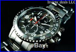 Invicta Men's Specialty FLIGHT Chronograph Gunmetal Tone Stainless Steel Watch