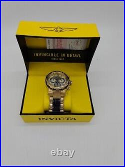 Invicta Men's Specialty Quartz Watch with Stainless-Steel Strap, Two Tone