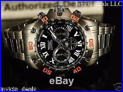 Invicta Men's Specialty Reserve Chronograph Black IP Stainless Steel Watch