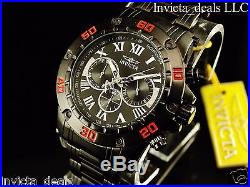 Invicta Men's Specialty Reserve Chronograph Black IP Stainless Steel Watch