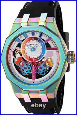 Invicta Men's Specialty Watch Automatic 40 Jewels Mov Iridescent/Black 52MM Case