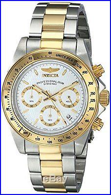 Invicta Men's Speedway Chronograph 200m Two Toned Stainless Steel Watch 9212