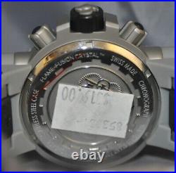 Invicta Men's Subaqua Nitro Swiss Chronograph Grey Dial Steel & Poly Watch 0406