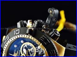 Invicta Men's Subaqua Noma IV Swiss Made Chrono 18K Gold IP Poly Strap Watch