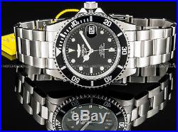 Invicta Men's Submariner Coin Edge Pro Diver Automatic Exhibition NH35A SS Watch