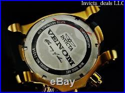 Invicta Men's Venom 52mm Swiss Chronograph 18K Gold Plated Titanium Bezel Watch