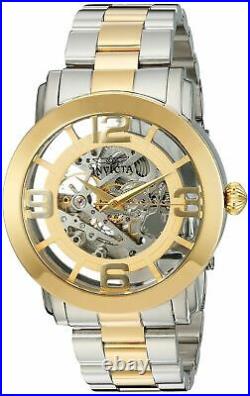 Invicta Men's Vintage Analog Display Automatic Self Wind Two Tone Watch 22583