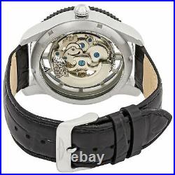 Invicta Men's Vintage Stainless Steel Automatic-self-Wind Watch with Leather Cal