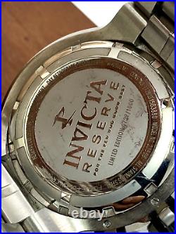 Invicta Men's Watch 23566 Limited Edition Swiss Quartz Chronograph FOR REPAIR