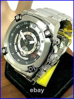 Invicta Men's Watch 27049 Reserve Chronograph Silver Tone Stainless Steel Black