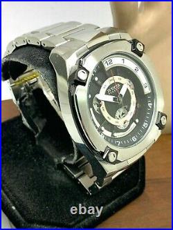 Invicta Men's Watch 27049 Reserve Chronograph Silver Tone Stainless Steel Black