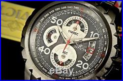 Invicta Men's Watch 28145 Aviator Flight Split Case Chronograph Black Dial Band