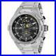 Invicta Men's Watch Aviator Chronograph Black Dial Silver Steel Bracelet 28108