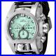 Invicta Men's Watch Bolt Zeus Magnum Chronograph Silver and Black Strap 47530