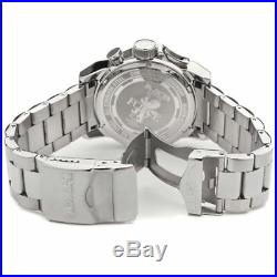 Invicta Men's Watch I-Force Chronograph Lefty Black Dial Steel Bracelet 14955