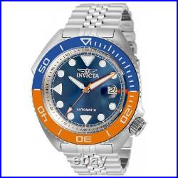 Invicta Men's Watch Pro Diver Automatic Blue and Silver Dial Bracelet 30415