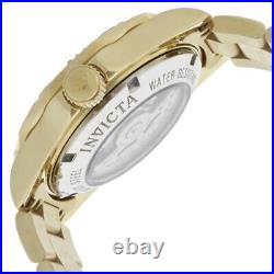 Invicta Men's Watch Pro Diver Automatic Gold Tone Dial Steel Bracelet 13929