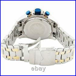 Invicta Men's Watch Pro Diver Chrono Blue and Gold Tone Dial Bracelet 33845