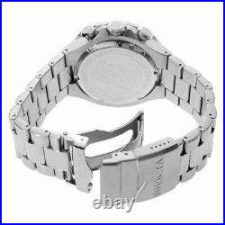 Invicta Men's Watch Pro Diver Chronograph Gunmetal Dial Steel Bracelet 18908