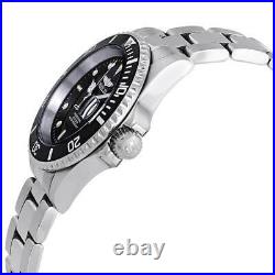 Invicta Men's Watch Pro Diver Quartz Black Dial Stainless Steel Bracelet 26970