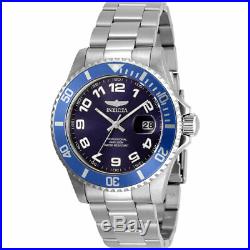 Invicta Men's Watch Pro Diver Quartz Blue Dial Stainless Steel Bracelet 30691