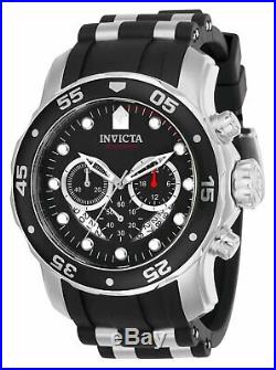 Invicta Men's Watch Pro Diver Scuba Quartz Chronograph Analog Black Dial 21927