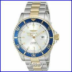 Invicta Men's Watch Pro Diver Two Tone Gold and Silver Tone Bracelet 22061