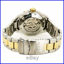 Invicta Men's Watch Signature Automatic Dive Black Dial Two Tone Bracelet 7045