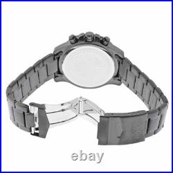 Invicta Men's Watch Specialty Black Dial Gunmetal IP Steel Bracelet Chrono 14879