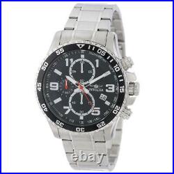 Invicta Men's Watch Specialty Stainless Steel Case Black Dial Chronograph 14875