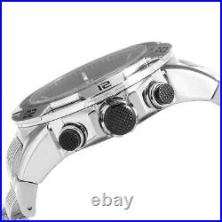 Invicta Men's Watch Speedway Chronograph Black Carbon Fiber Dial Bracelet 25285