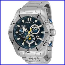 Invicta Men's Watch Speedway Chronograph Blue and Silver Dial Bracelet 32269