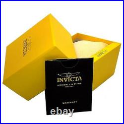 Invicta Men's Watch Stainless Steel Case Black Dial Green Bezel Automatic 3047