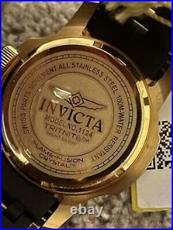 Invicta Mens 1124 Sea Spider Black Dial Watch