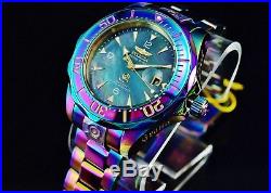 Invicta Mens 47MM Grand Diver Automatic Black MOP Dial IRIDESCENT Bracelet Watch