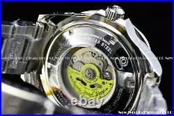 Invicta Mens 47mm Classic Grand Diver Automatic Black and Silver Bracelet Watch