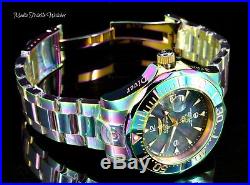 Invicta Mens 47mm Grand Diver Automatic Black MOP Dial IRIDESCENT Bracelet Watch