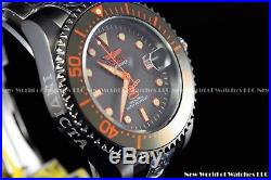 Invicta Mens 47mm Grand Diver Automatic GunMetal SS & Charcoal Dial Watch 22216