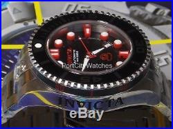 Invicta Mens 47mm Grand Diver Gen II Automatic Watch Black Dial S. Steel Bracelet