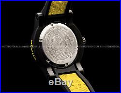 Invicta Mens 48mm Japanese S1 Rally Ninja Yellow n Black Textur Dial Strap Watch