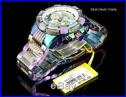 Invicta Mens 52MM Bolt Quartz Chronograph Abalone Silver & Dial IRIDESCENT Watch