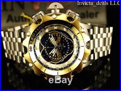 Invicta Mens 52mm Reserve Venom Hybrid Swiss Chronograph Blue Dial SS Watch