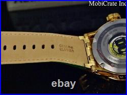 Invicta Mens 52mm SAS DC Comics AQUAMAN Ltd Ed. Automatic 18K Gold IP 500M Watch
