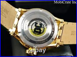 Invicta Mens 52mm SAS DC Comics AQUAMAN Ltd Ed. Automatic 18K Gold IP 500M Watch