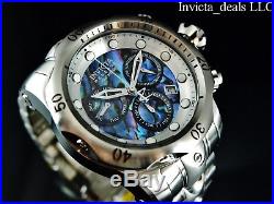 Invicta Mens 54mm Venom Swiss Z60 Chronograph Abalone Dial Stainless Steel Watch