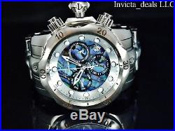 Invicta Mens 54mm Venom Swiss Z60 Chronograph Abalone Dial Stainless Steel Watch